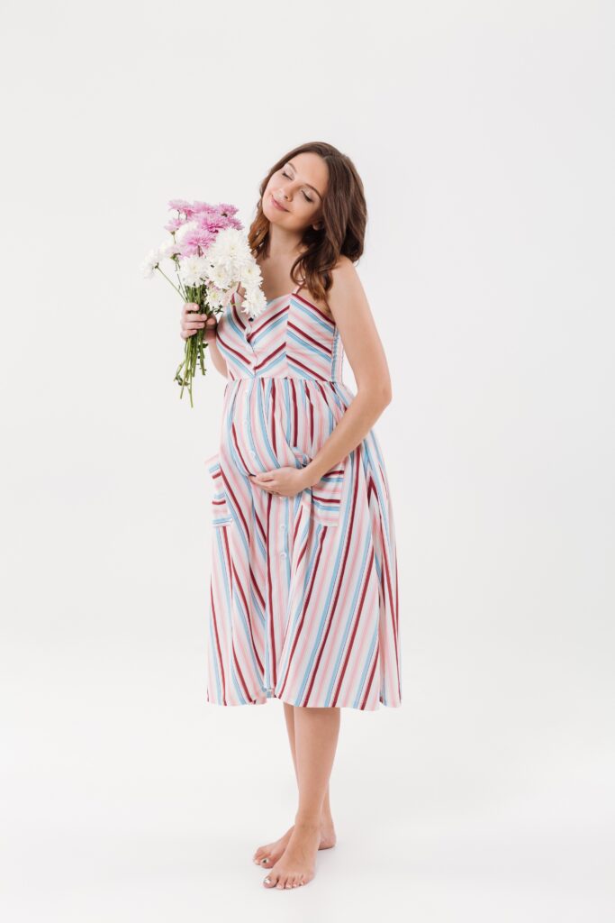 nursing wear and maternity outfit